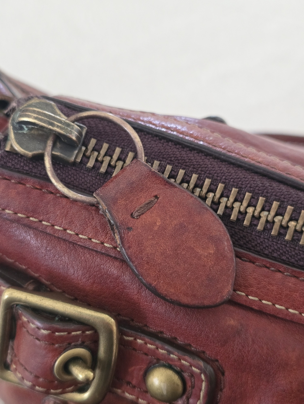 Vintage COACH Legacy 65th Turnlock Leather Shoulder Bag Brown 11127 Y2K - Picture 7 of 16